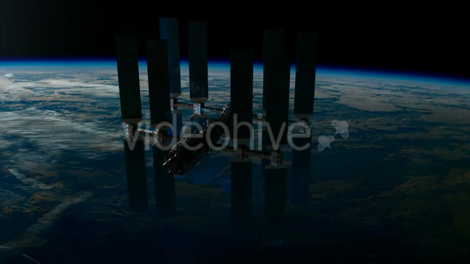 International Space Station Orbiting Earth - Download Videohive 19108651