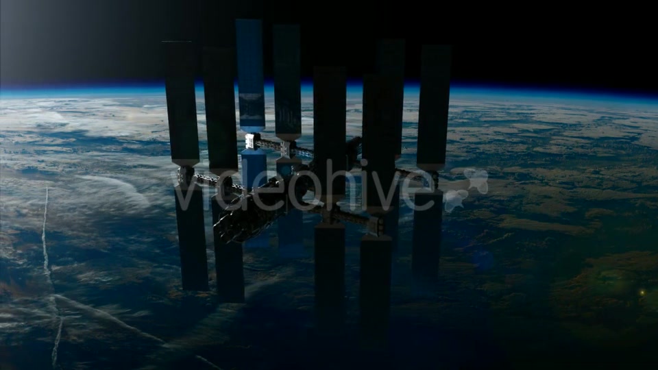 International Space Station Orbiting Earth - Download Videohive 19108651