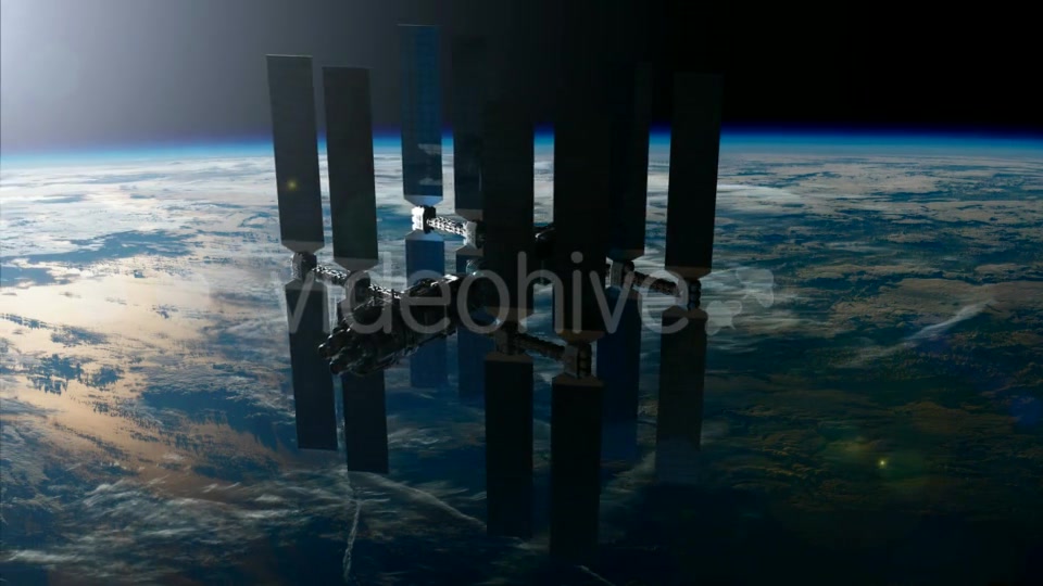 International Space Station Orbiting Earth - Download Videohive 19108651