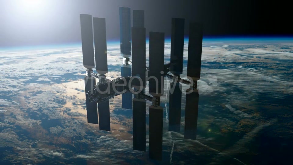 International Space Station Orbiting Earth - Download Videohive 19108651