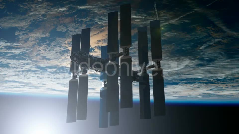 International Space Station Orbiting Earth - Download Videohive 19160187