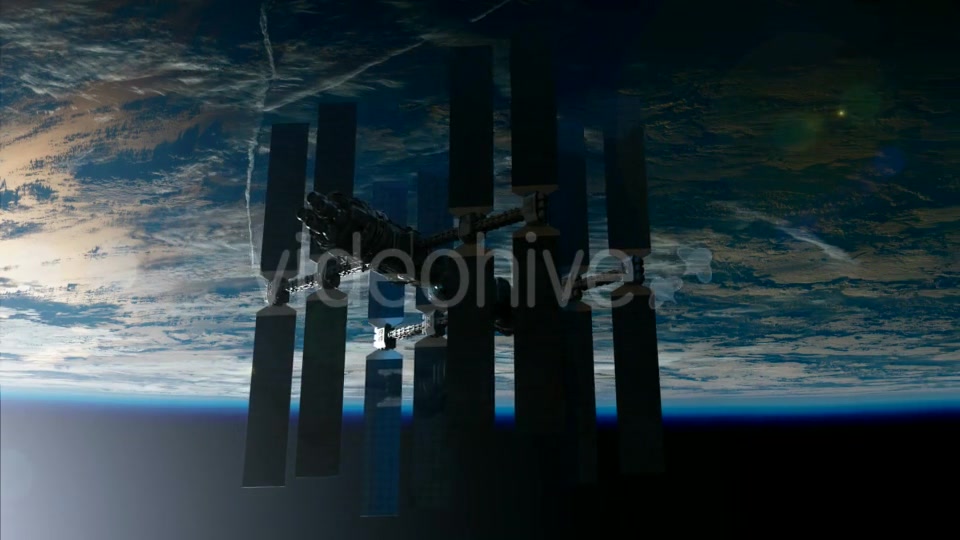 International Space Station Orbiting Earth - Download Videohive 19160187