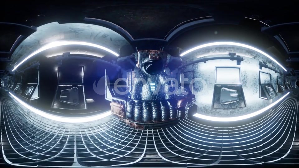 International Space Station Orbiting Earth in Virtual Reality - Download Videohive 21987139