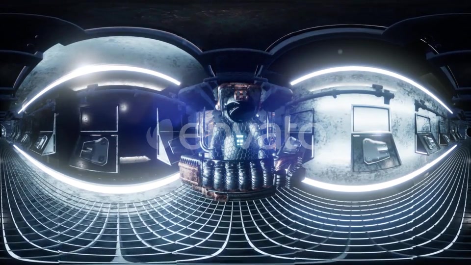 International Space Station Orbiting Earth in Virtual Reality - Download Videohive 21987139