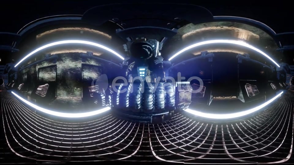 International Space Station Orbiting Earth in Virtual Reality - Download Videohive 21987360
