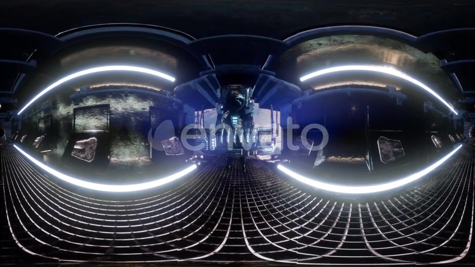 International Space Station Orbiting Earth in Virtual Reality - Download Videohive 21987360