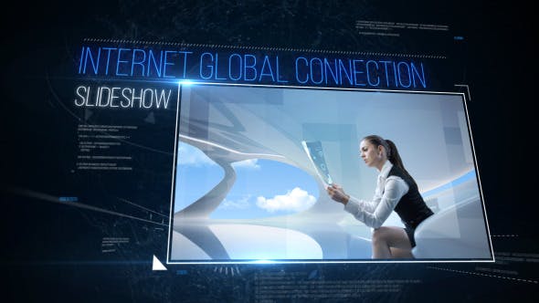 Internet Global Connection Slideshow - Videohive Download 10534698