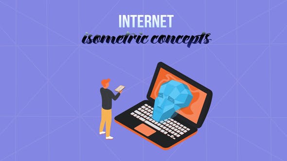 Internet Isometric Concept - Download 28232000 Videohive
