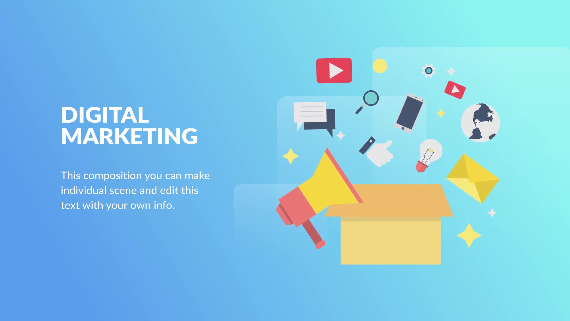 Internet Marketing Flat Animation Videohive 26126197 After Effects Image 12