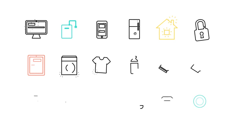 Internet Of Things and Smart Home Icons - Download Videohive 19501997
