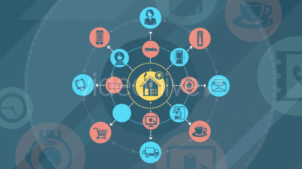 Internet Of Things And Smart Home Infographics - Download Videohive 14530412