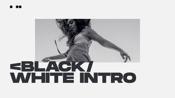 Intro Black & White - Videohive Download 38827969