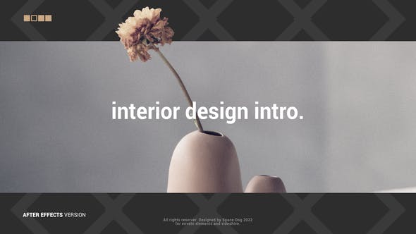 Intro Interior Design (After Effects) - Videohive 39695266 Download