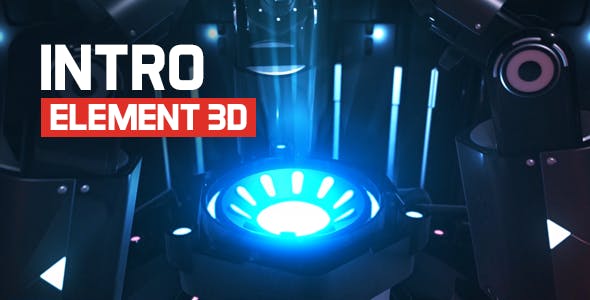 Intro Logo Futuristic City Element 3D - Download Videohive 21067895