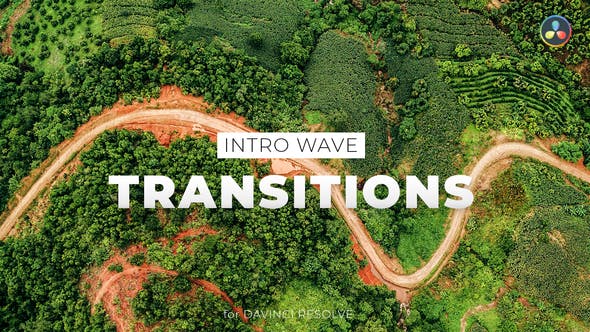 Intro Wave Transitions for Davinci Resolve - Videohive 33445645 Download