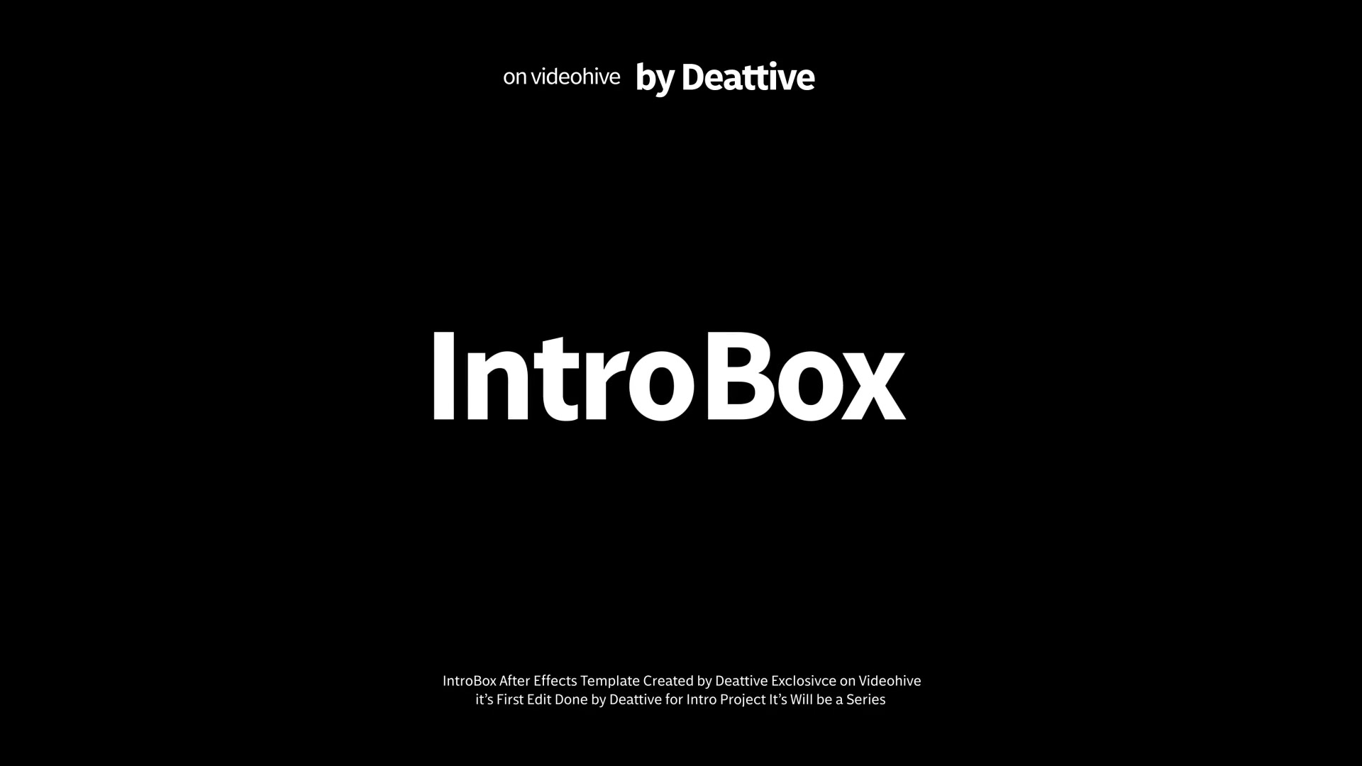 IntroBox | Intro Videohive 21283929 After Effects Image 5