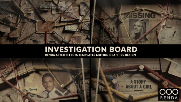 Investigation Board - 43706552 Videohive Download