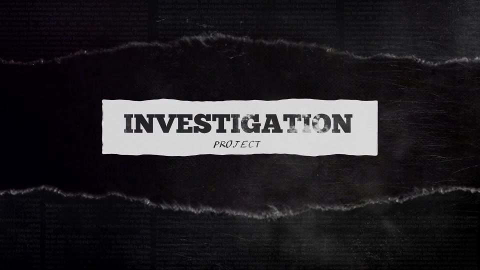 Investigation Documentary Project Videohive 19857847 After Effects Image 13