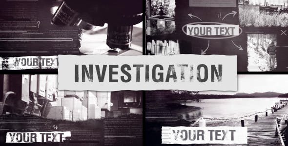 Investigation Documentary Project - 19857847 Download Videohive