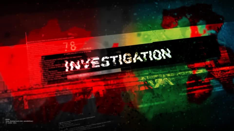 Investigation Videohive 17707484 After Effects Image 1