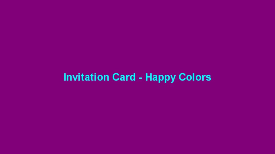 Invitation Card - Download Videohive 7312718