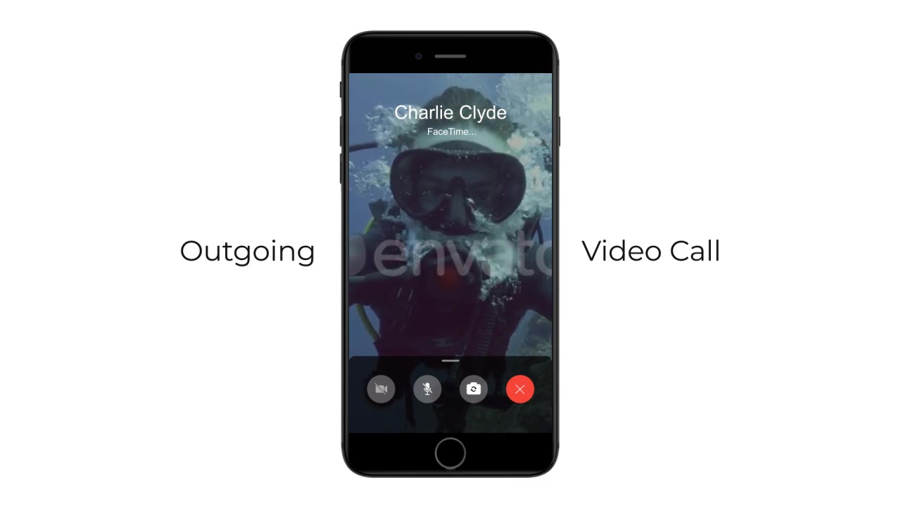 iOS Smart Phone Voice & Video Calls Videohive 25361711 After Effects Image 10