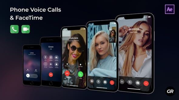 iOS Smart Phone Voice & Video Calls - Download 25361711 Videohive