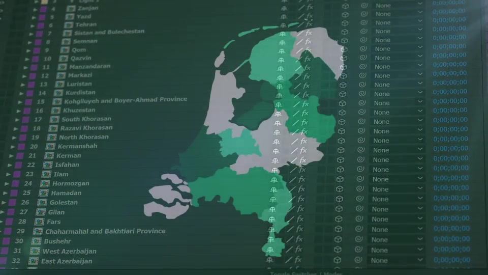 Iran Map Kit Videohive 24940703 After Effects Image 3