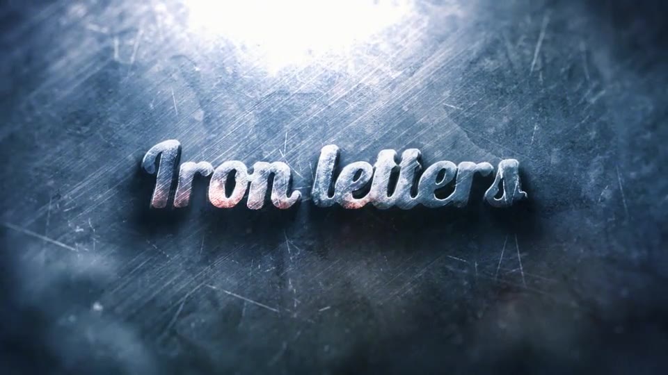 Iron Letters - Download Videohive 6341589