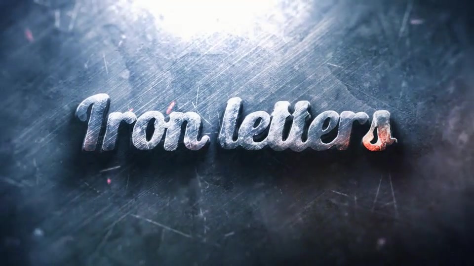 Iron Letters - Download Videohive 6341589