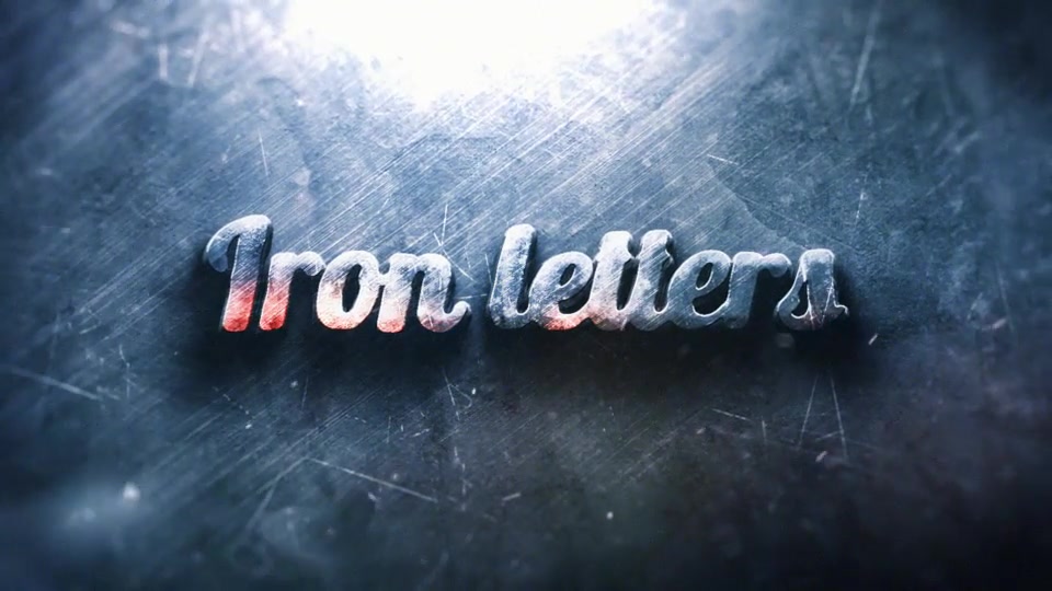 Iron Letters - Download Videohive 6341589