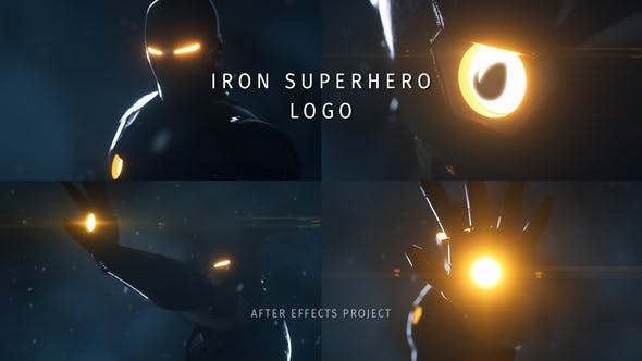 Iron Superhero Logo - Download Videohive 30265324