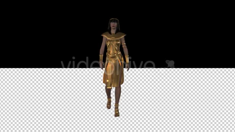 Isis Ancient Egyptian God Walking - Download Videohive 20203983