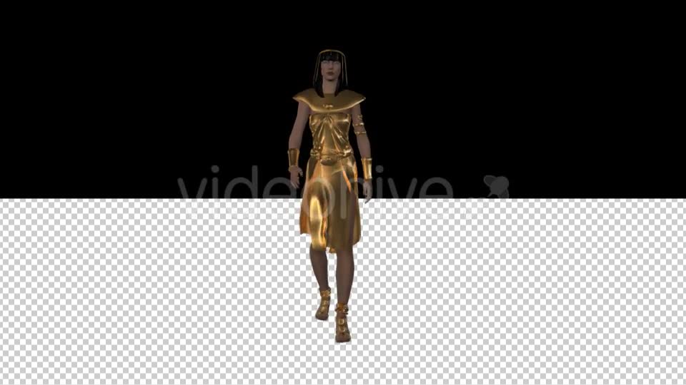 Isis Ancient Egyptian God Walking - Download Videohive 20203983