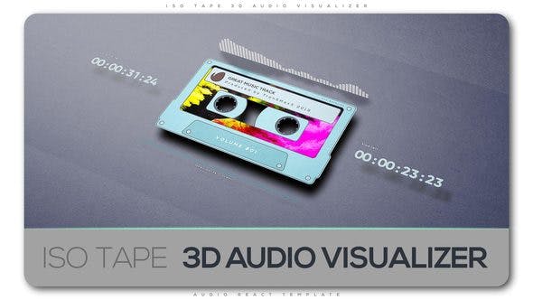 ISO Tape 3d Audio Visualizer - Videohive Download 21753733