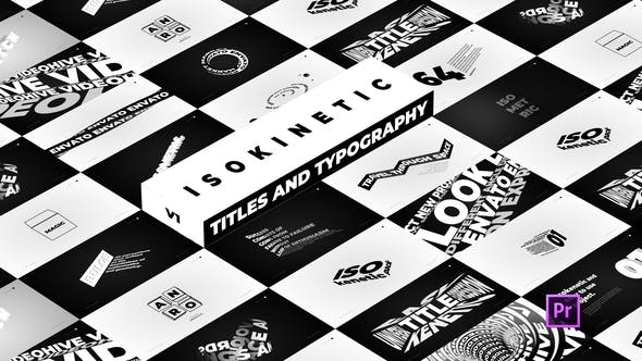 Isokinetic Titles And Typography - 24100283 Videohive Download