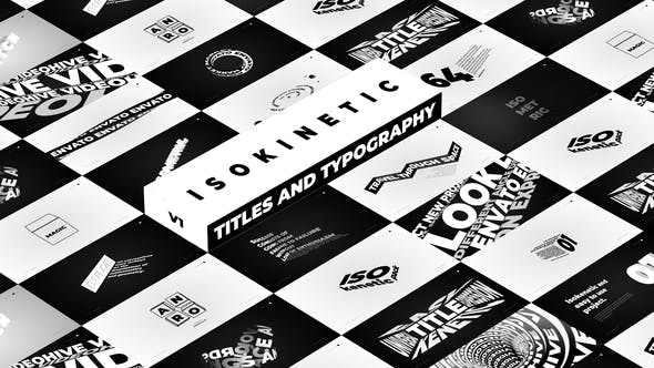 Isokinetic Titles And Typography - Download 24099586 Videohive