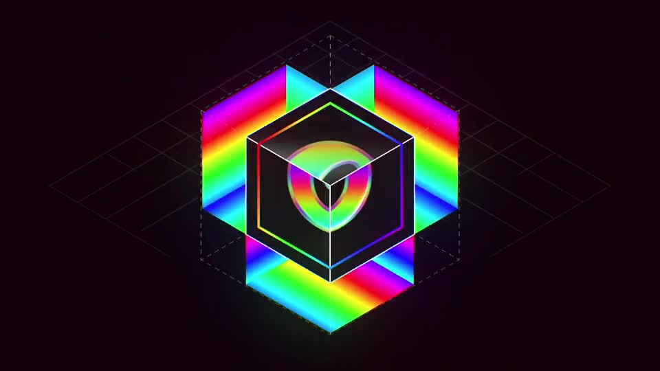 Isometric Cube Logo Opener Videohive 23377000 After Effects Image 1