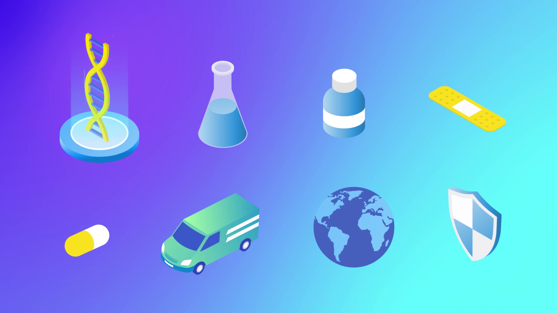 Isometric Gradient Concepts - Download Videohive 23141127