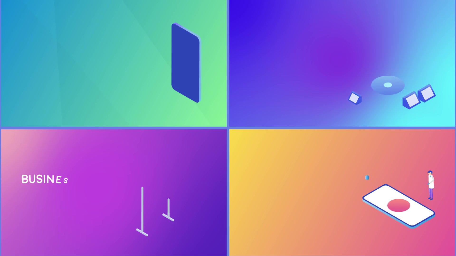 Isometric Gradient Concepts - Download Videohive 23141127