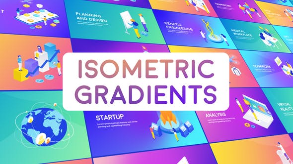 Isometric Gradient Concepts - Download Videohive 23141127