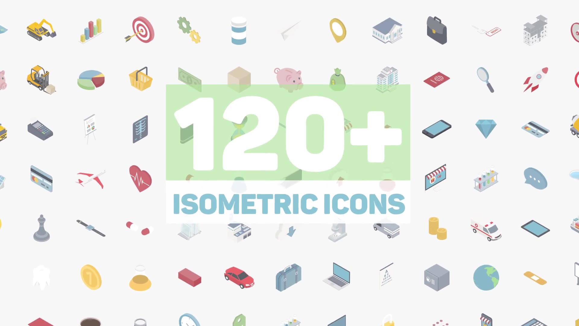 Isometric Icons Videohive 21410434 After Effects Image 2
