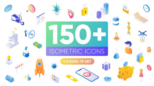 Isometric Icons - Videohive 26969135 Download