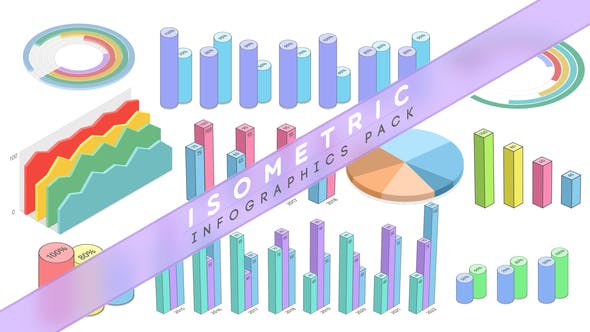 Isometric Infographics Pack - Download 22982294 Videohive