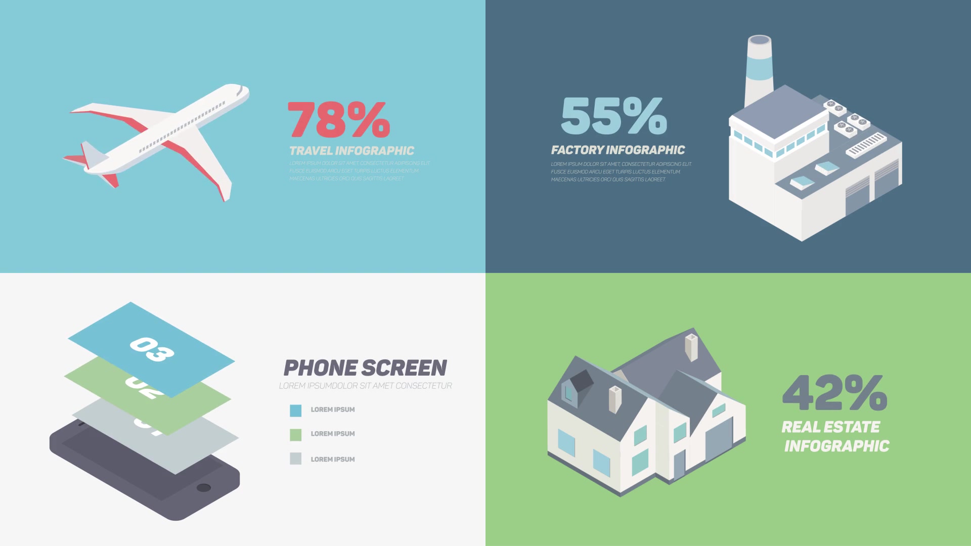 Isometric Infographics Videohive 20869321 After Effects Image 8