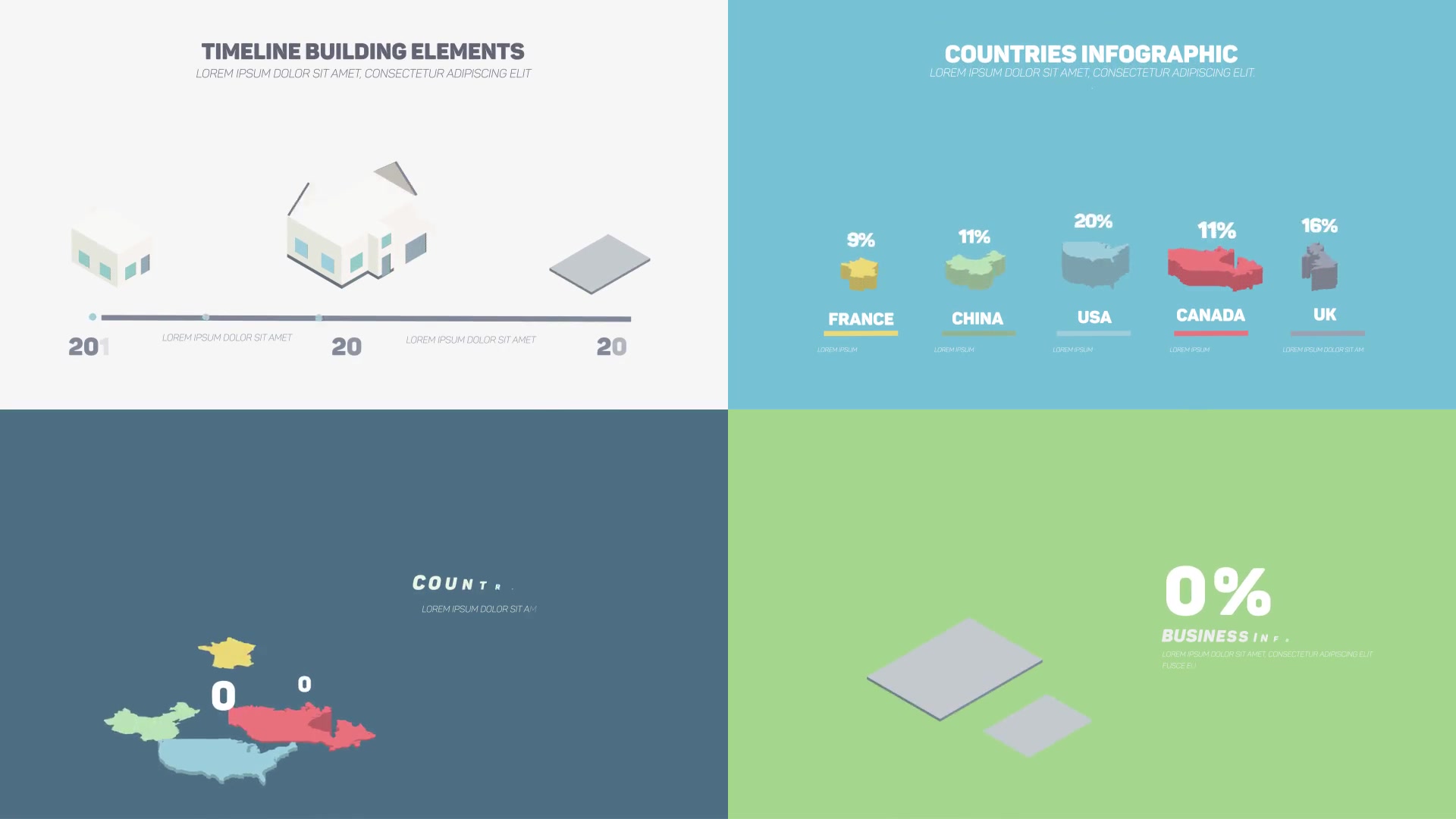 Isometric Infographics Videohive 20869321 After Effects Image 9