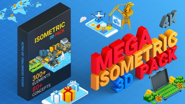 Isometric Mega Pack - 27019075 Download Videohive