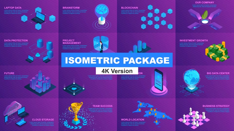 Isometric Package Videohive 23738817 After Effects Image 3
