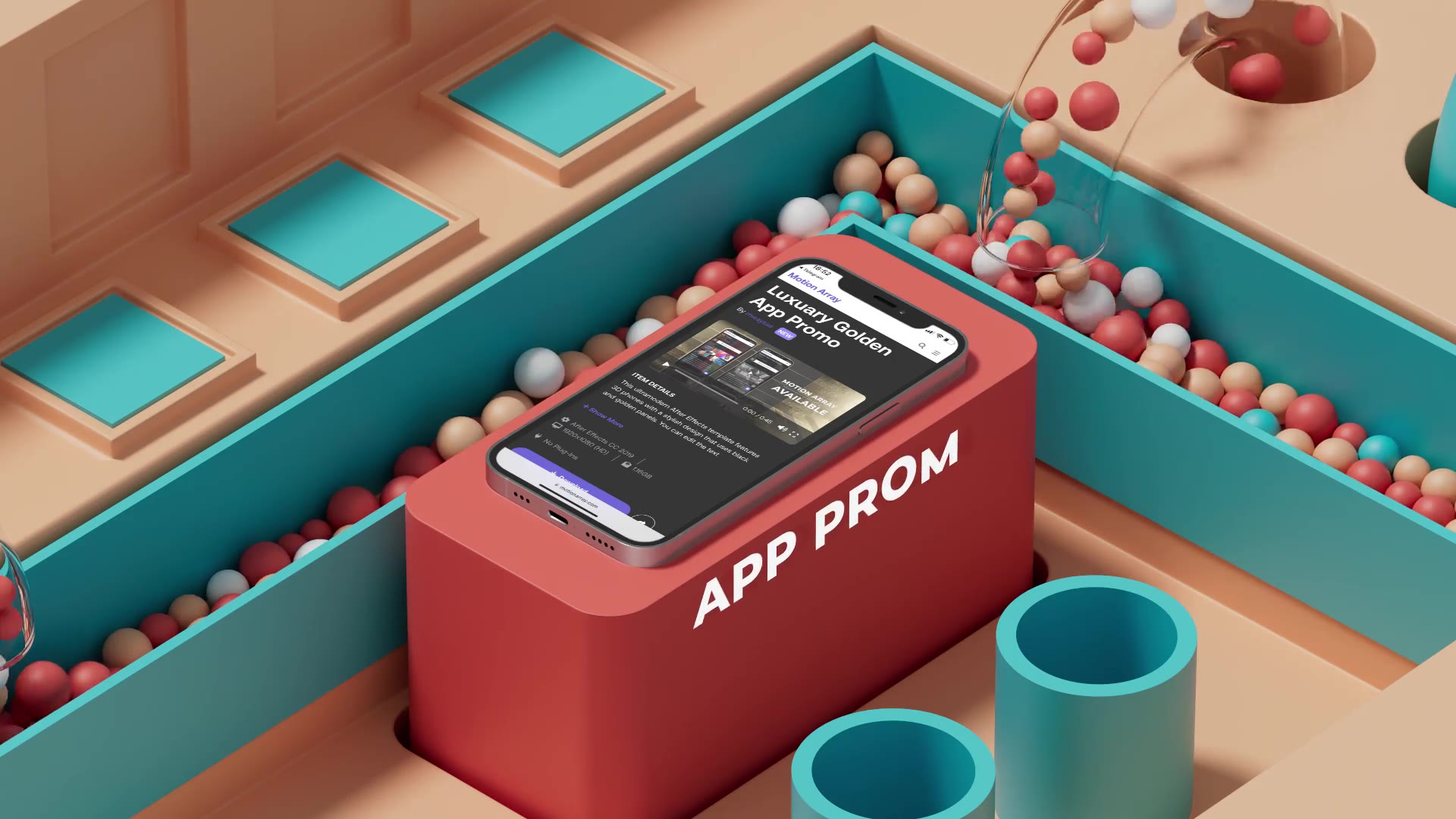Isometric Phone Display Videohive 38649191 After Effects Image 3