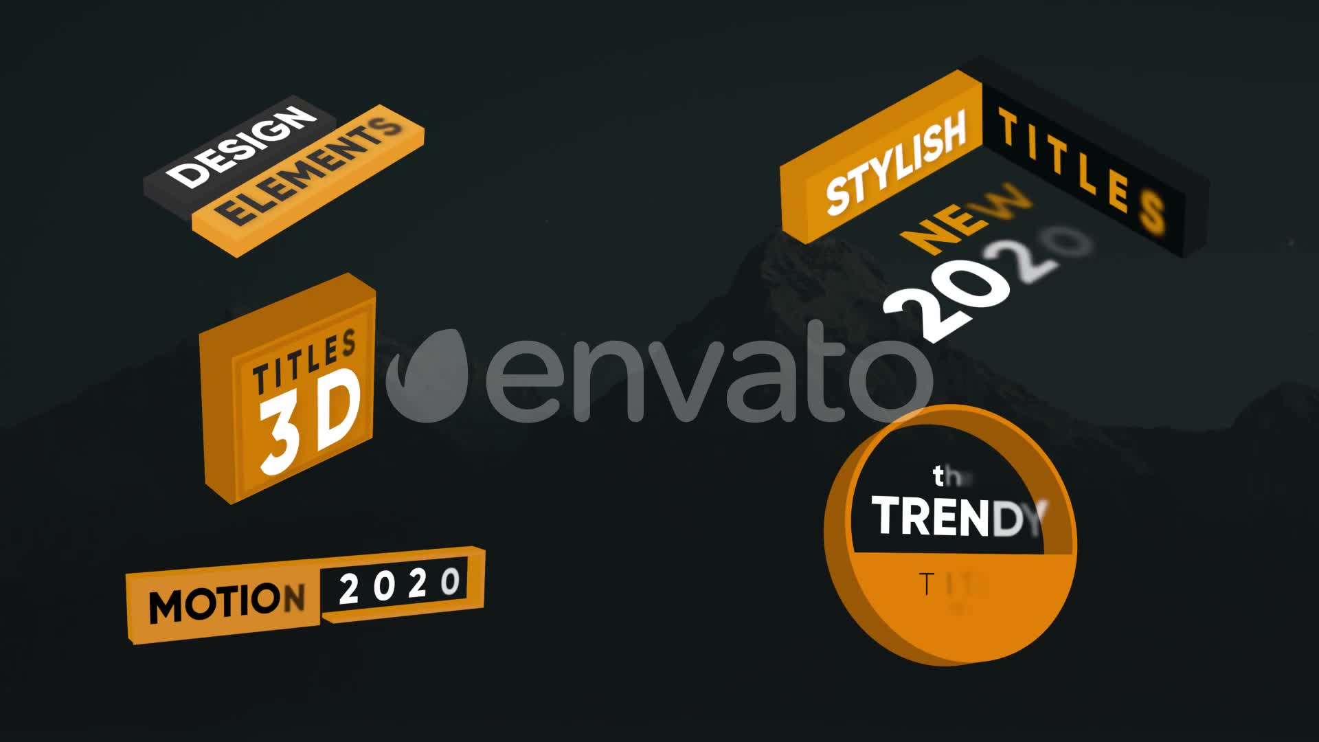 Isometric Titles Final Cut Pro Videohive 26809149 Apple Motion Image 1